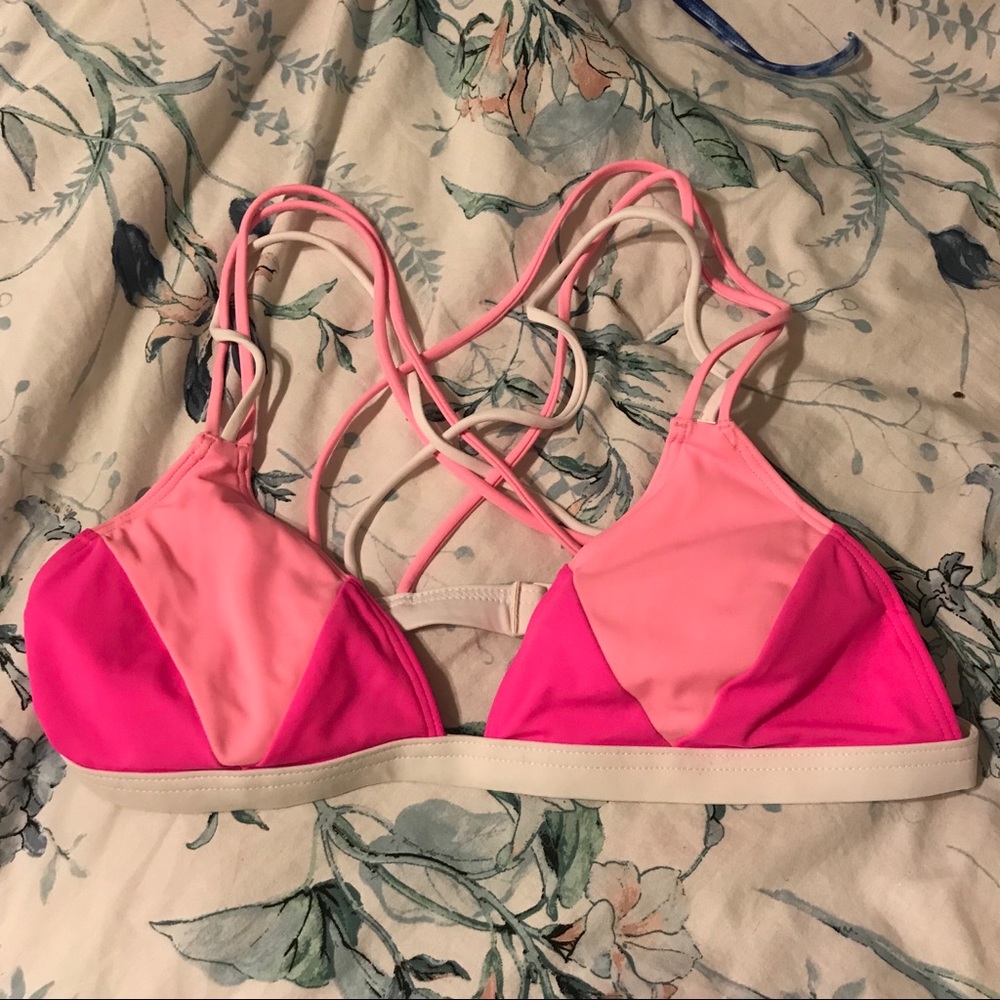 Victoria’s Secret pink bathing suit